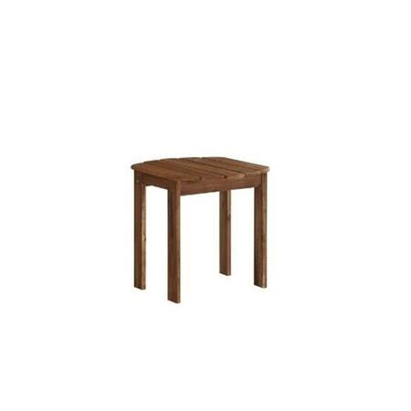 LINON HOME DCOR Teak Adirondack End Table 20155T36-01-KD-U